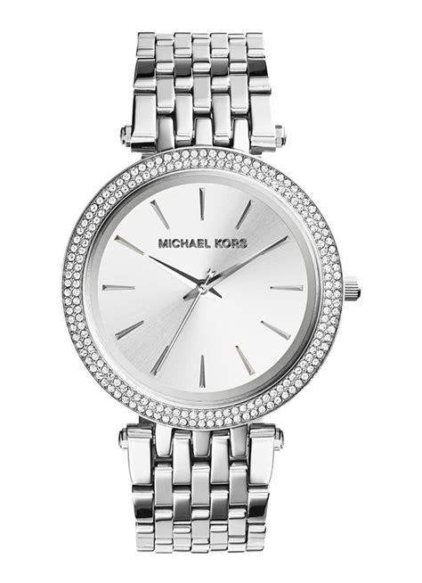 michael kors horloge dames zilver